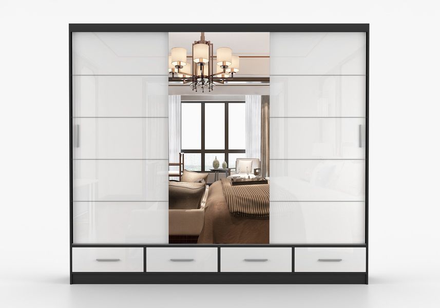 imoebel24 Schwebetürenschrank FLORENCE S 250 cm günstig online kaufen