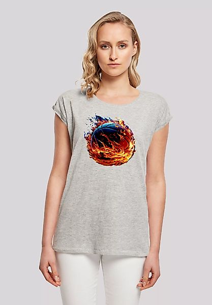F4NT4STIC T-Shirt "Basketball On Fire Sport SHORT SLEEVE" günstig online kaufen
