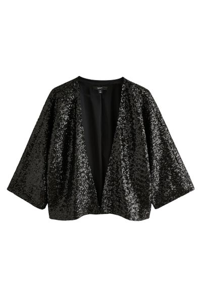 Next Kurzjacke Jacke mit Pailletten (1-St) günstig online kaufen