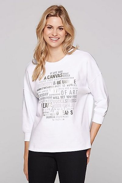 SOCCX Sweater mit überschnittenen Schultern günstig online kaufen
