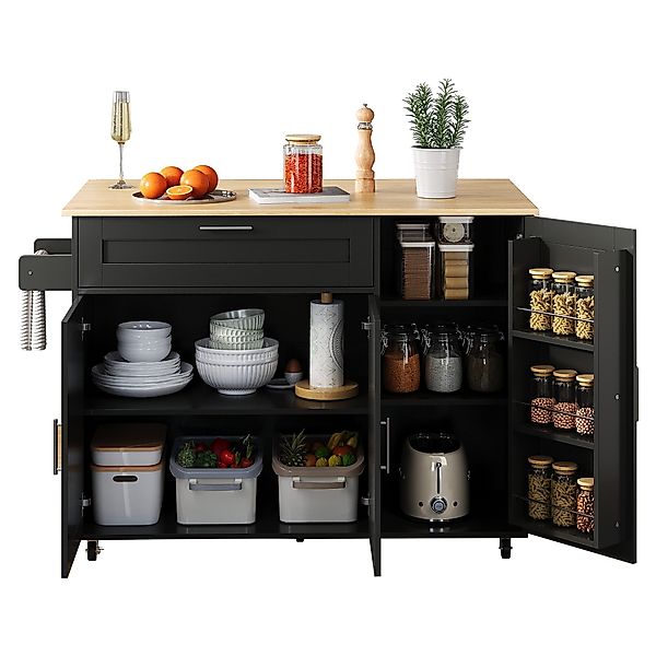 HAUSS SPOLE Küchenwagen Küchenschrank Buffetschrank Sideboard günstig online kaufen