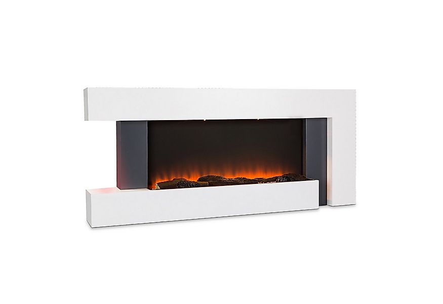 Klarstein Elektrokamin Studio Light & Fire, elektrischer Kamin mit Heizfunk günstig online kaufen