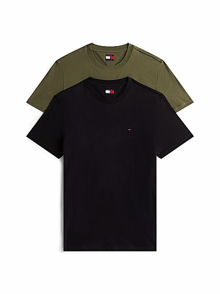 Tommy Jeans Rundhalsshirt "TJM XSLIM 2PACK JERSEY TEE EXT" Packung, 2er-Pac günstig online kaufen