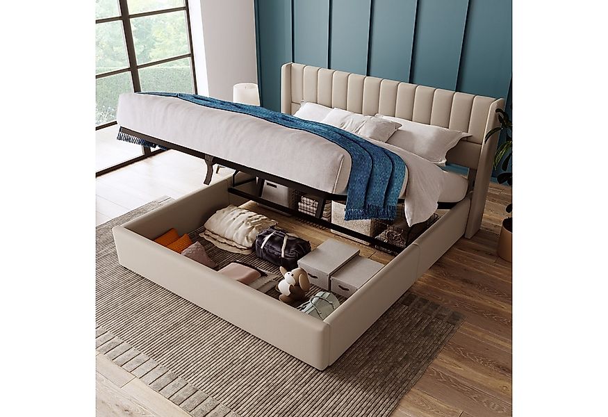 HAUSS SPOLE Polsterbett Polsterbett Hydraulisch Doppelbett Jugendbett Gäste günstig online kaufen