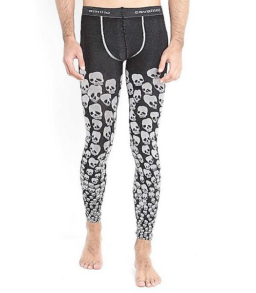 emilio cavallini Leggings für Männer SKULLS (1-tlg., 1er-Pack) extravagant günstig online kaufen