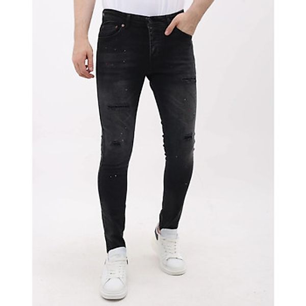 Mario Morato  Slim Fit Jeans Zerrissene SlimJeans Für Mit günstig online kaufen