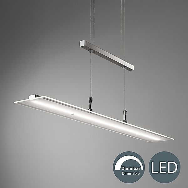 B.K.Licht LED Pendelleuchte, 4 flammig, Leuchtmittel LED-Board   LED fest i günstig online kaufen