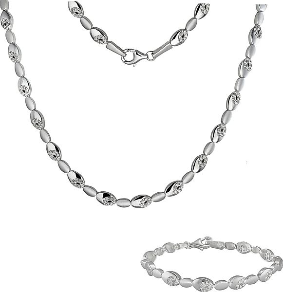 SilberDream Schmuckset SilberDream weiß Collier & günstig online kaufen