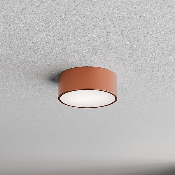 Deckenlampe Cleo 200, kupfer, Sensor, IP54, Ø 20 cm, Metall günstig online kaufen