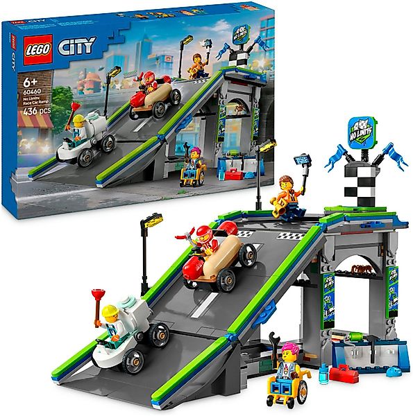 LEGO® Keine Limits: Seifenkistenrennen mit Rampe günstig online kaufen