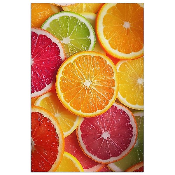 MuchoWow Poster Obst - Bunt - günstig online kaufen