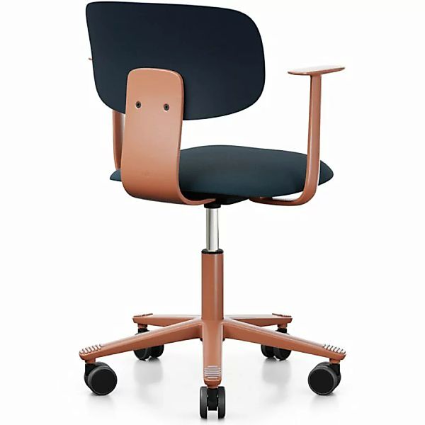 HAG Tion 2140 Bürostuhl Crowberry mit Armlehnen - Sitz Stoff Select - Rücke günstig online kaufen