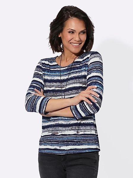 Casual Looks 3/4-Arm-Shirt "Rundhals-Shirt" 1 Stk. günstig online kaufen