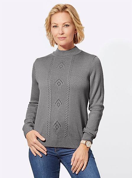 Witt Strickpullover Stehkragenpullover günstig online kaufen