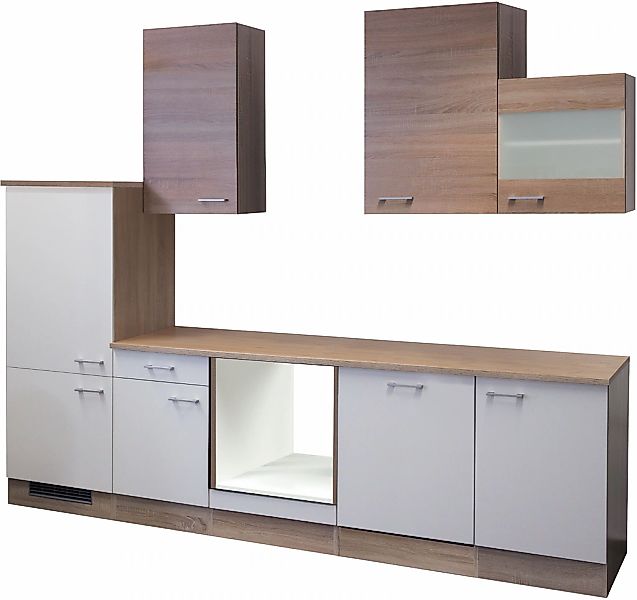 Flex-Well Küchenzeile "L-280-2305-022-SAMOA", (L-280-2305-022-SAMOA), Gesam günstig online kaufen