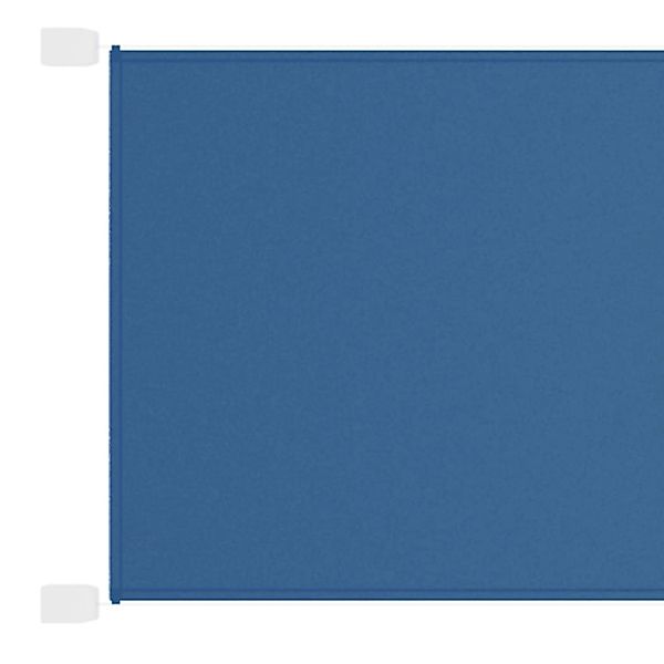 furnicato Senkrechtmarkise Blau 140x1200 cm Oxford-Gewebe günstig online kaufen