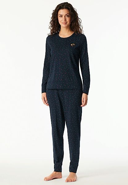 Schiesser Schlafanzug "Family" 0, 2 tlg. Langarm, Baumwolle, Rundhalsaussch günstig online kaufen