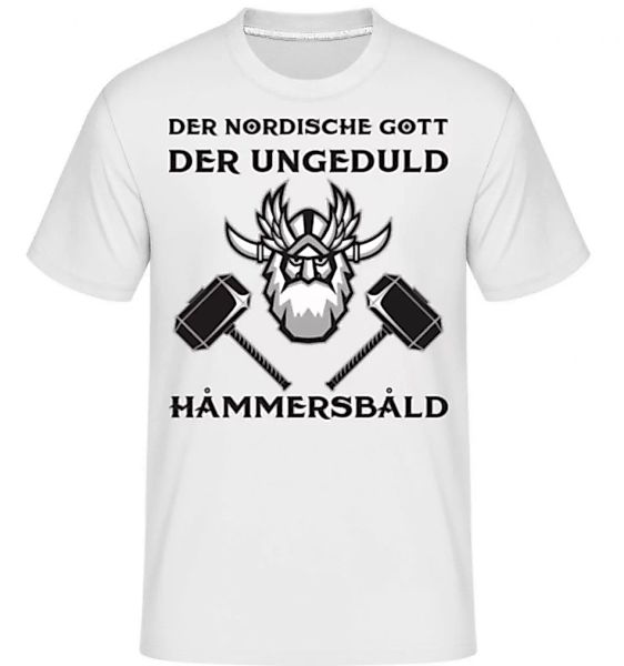 Der Nordische Gott Hammersbald · Shirtinator Männer T-Shirt günstig online kaufen