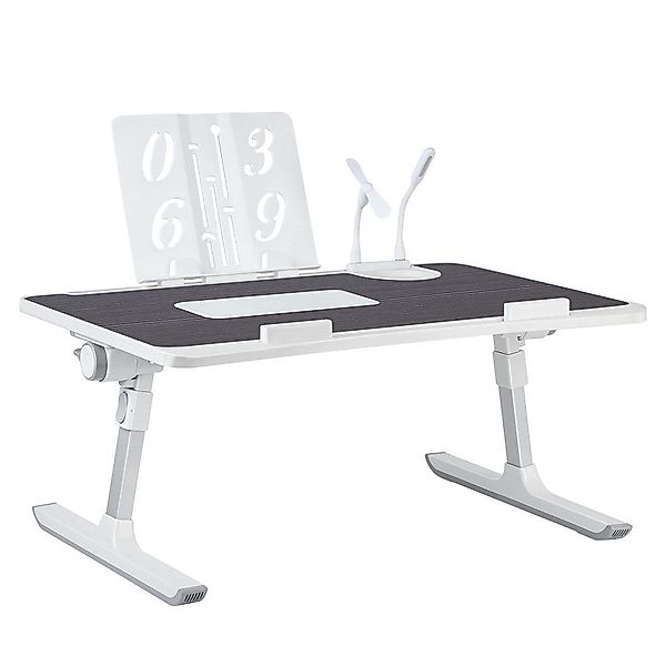 JEOBEST Laptoptisch Lapschreibtisch mit neigbarer Arbeitsfläche, günstig online kaufen