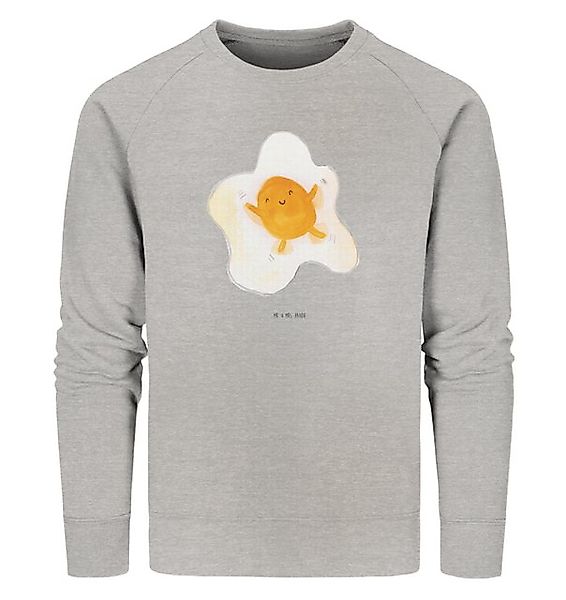 Mr. & Mrs. Panda Longpullover Spiegelei Ei Größe L - Heather Grey - Geschen günstig online kaufen