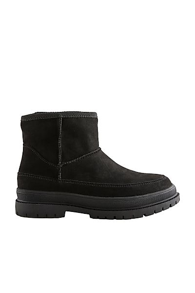 Next Veloursleder-Stiefel mit Kunstfell Stiefel (1-tlg) günstig online kaufen