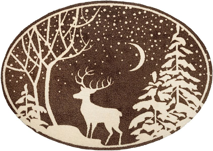 wash+dry by Kleen-Tex Fußmatte In the Moonlight, rechteckig, Höhe: 8 mm günstig online kaufen