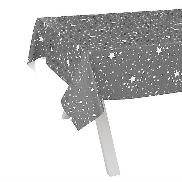 ANRO Tischdecke Wachstuch abwaschbar Sterne Tischwäsche günstig online kaufen
