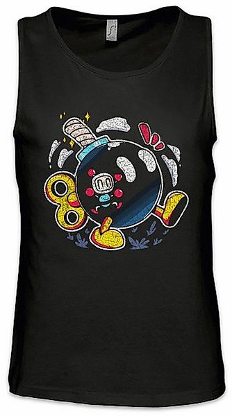 Urban Backwoods Tanktop Walking Bomb Ärmelloses T-Shirt Gamer Nerd Bomberma günstig online kaufen