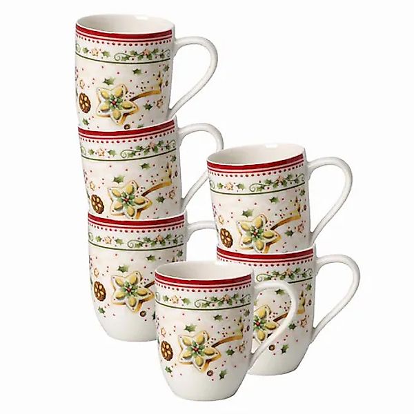 Villeroy & Boch Becher »Becher mit Henkel Sternschnuppe Winter Bakery Delig günstig online kaufen