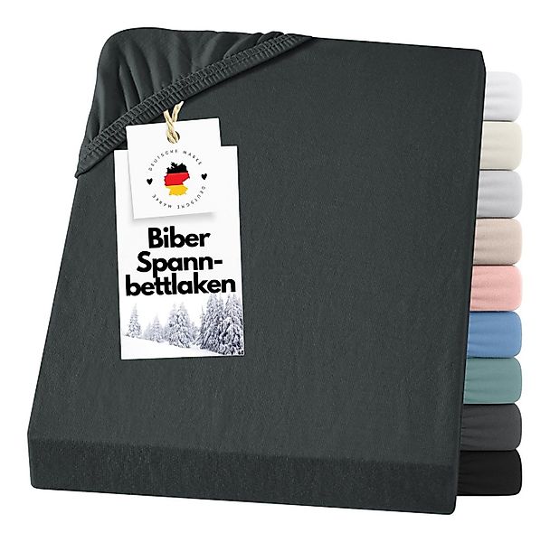 Carpe Sonno Spannbettlaken Biber Flanell Warm Winter Laken 90x200 100x200 1 günstig online kaufen