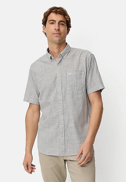 camel active Kurzarmhemd Kurzarmhemd mit Kontrastdetails Kurzarm Button-Dow günstig online kaufen