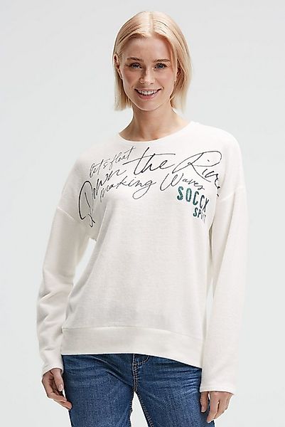 SOCCX Rundhalspullover mit weicher Haptik günstig online kaufen