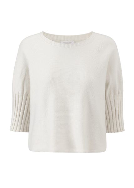 SASSYCLASSY Strickpullover Kurzarm Strickpullover Damen mit günstig online kaufen