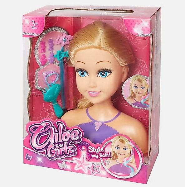 Spectrum Frisier- & Schminkkopf Chloe Girls Stylingkopf mit Zubehör Frisier günstig online kaufen