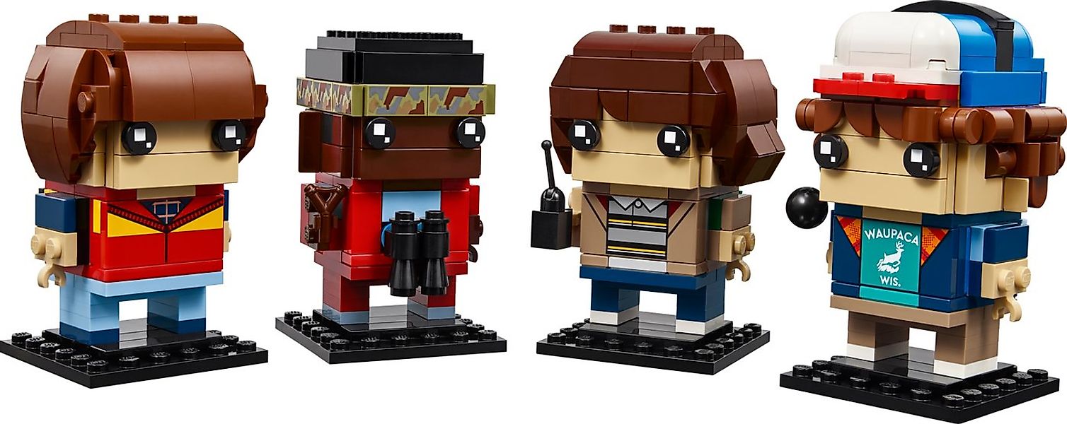 LEGO® Stranger Things 40801 Mike, Dustin, Lucas und Will Figuren Spielbaust günstig online kaufen