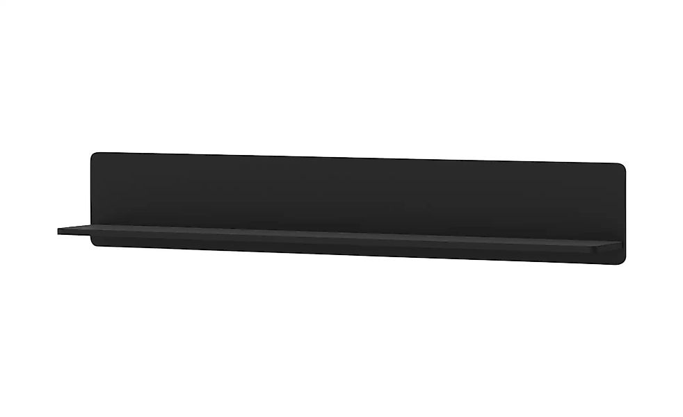 Wandboard  Losini ¦ schwarz ¦ Maße (cm): B: 140 H: 24 T: 21.6 Regale > Wand günstig online kaufen