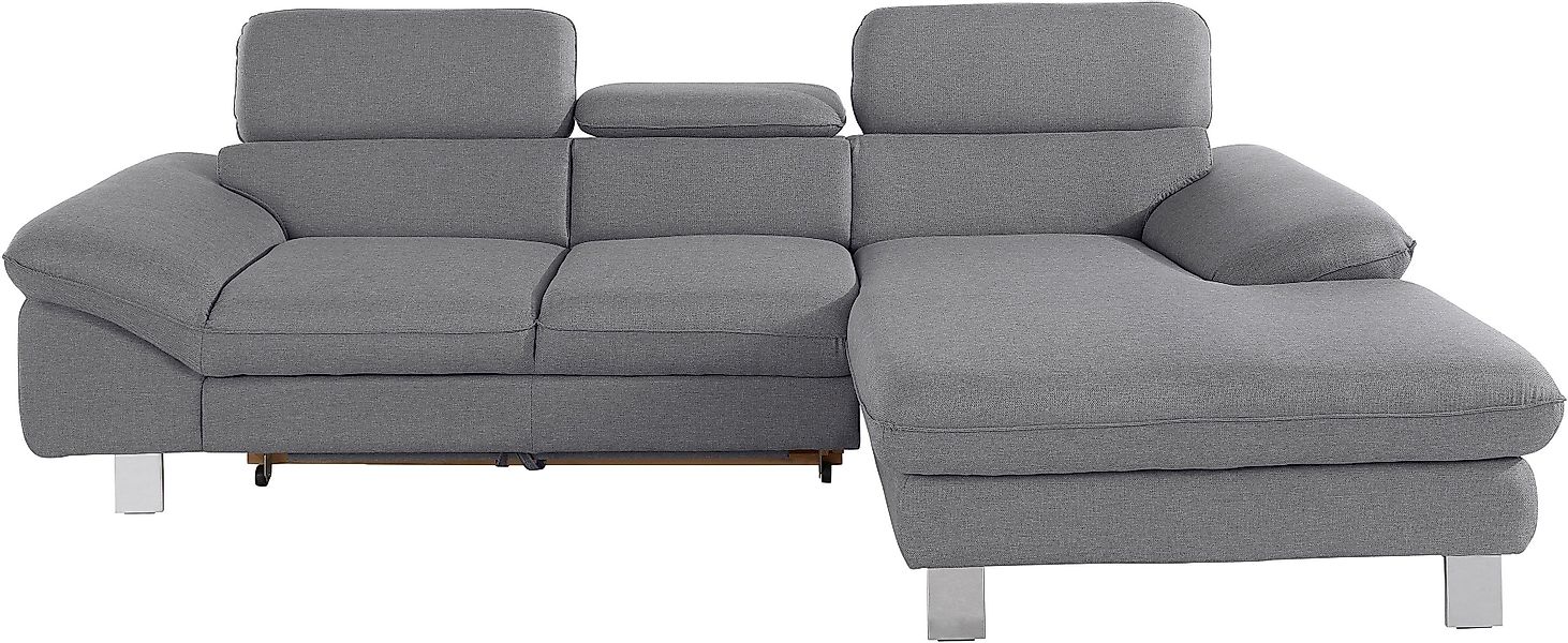 COTTA Ecksofa Driver L-Form, mit Kopfteilverstellung, günstig online kaufen