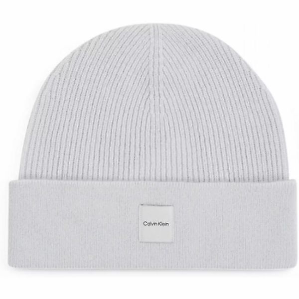 Calvin Klein Jeans  Mütze CASHMERE CHUNKY OPEN RIB BEANIE K60K612584 günstig online kaufen