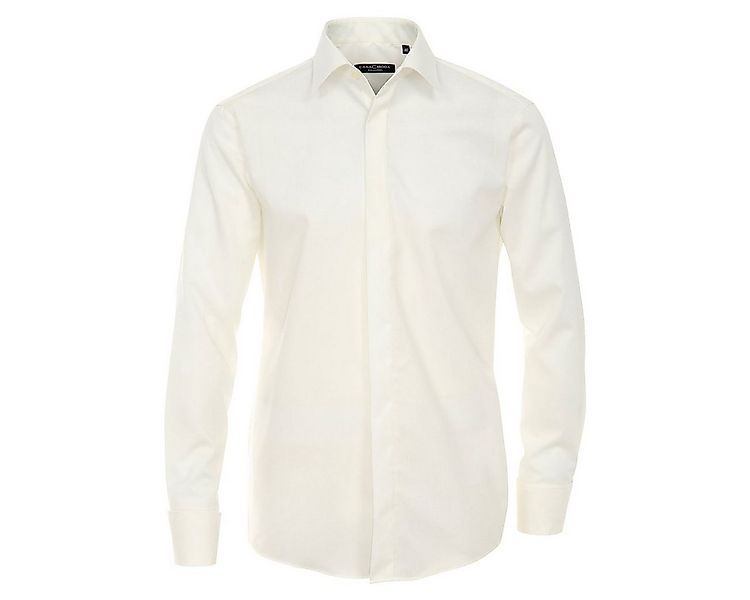 CASAMODA Langarmhemd CasaModa festliches Hemd creme bügelfrei Übergröße günstig online kaufen