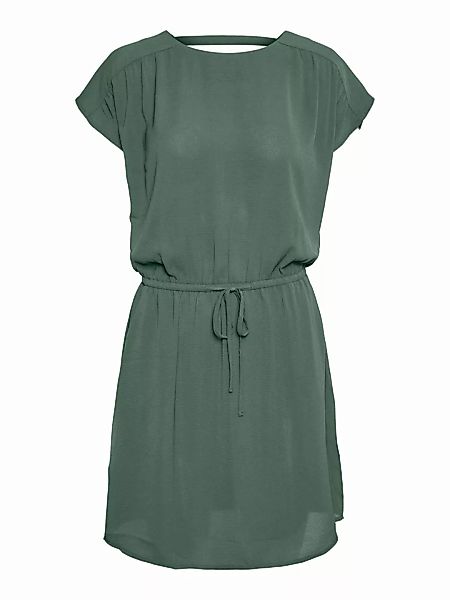 VERO MODA Kurzärmeliges Kleid Damen Grün günstig online kaufen