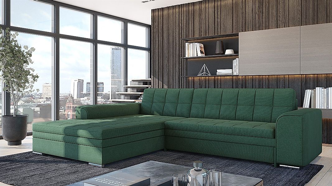 Fun Möbel Ecksofa Sofa SARRA Ottomane günstig online kaufen