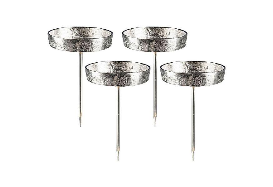 naninoa GmbH Adventsleuchter Aluminium Kerzenpick 4er Set, Kerzenhalter Ker günstig online kaufen