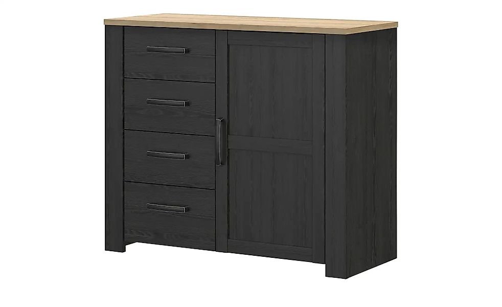 Herrenkommode  Toneo ¦ schwarz ¦ Maße (cm): B: 102 H: 87 T: 42.0 Kommoden & günstig online kaufen