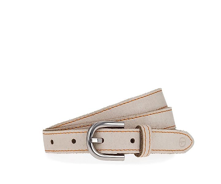 Tamaris Ledergürtel (1-St) mit Kontrastnaht günstig online kaufen