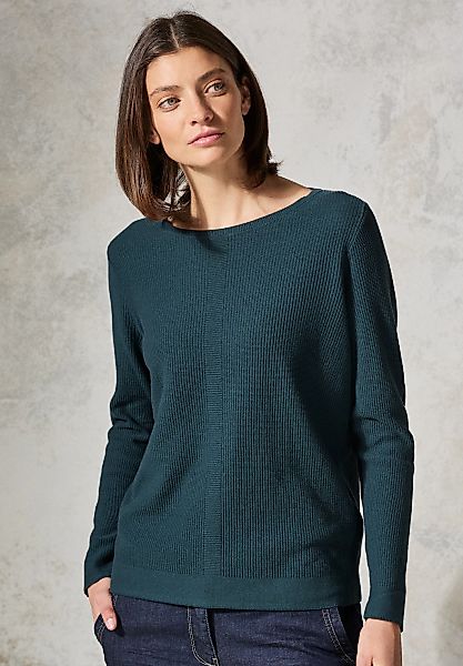 Cecil Strickpullover mit U-Boot-Ausschnitt günstig online kaufen
