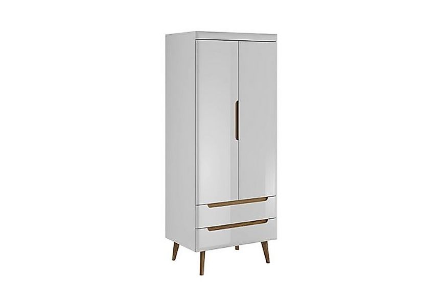 Xlmoebel Kleiderschrank Neu 80cm Garderobe mit Vielzweckregalen (Kleidersch günstig online kaufen