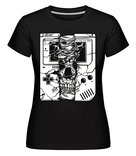 Gameboy Skull · Shirtinator Frauen T-Shirt günstig online kaufen