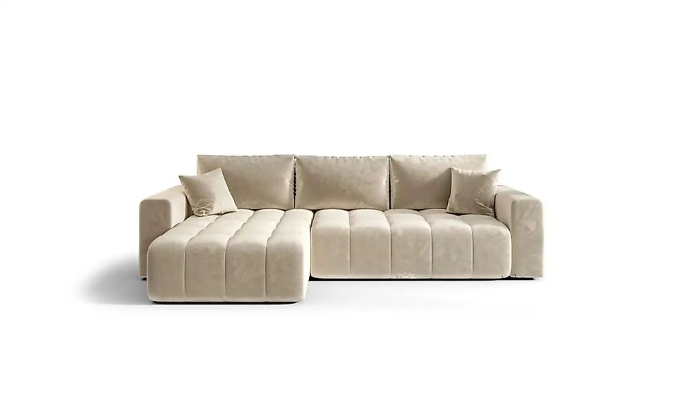 Ecksofa  Milo ¦ beige ¦ Maße (cm): B: 280 H: 85 Polstermöbel > Sofas > Ecks günstig online kaufen