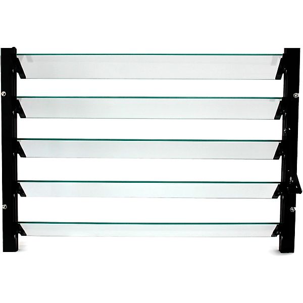 Vitavia Fenster "Lamellenfenster, schwarz, BxH: 61x45 cm", für Gewächshäuse günstig online kaufen