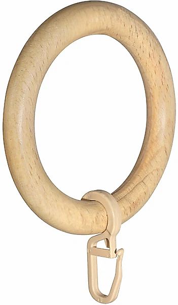 GARESA Gardinenring »Holzring mit Haken«, (20 St.), für Durchmesser bis 35m günstig online kaufen